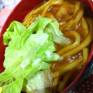 サラダカレーうどん